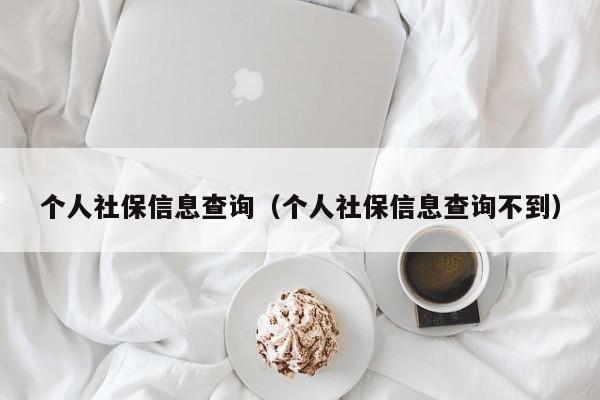 个人社保信息查询(个人社保信息查询不到)