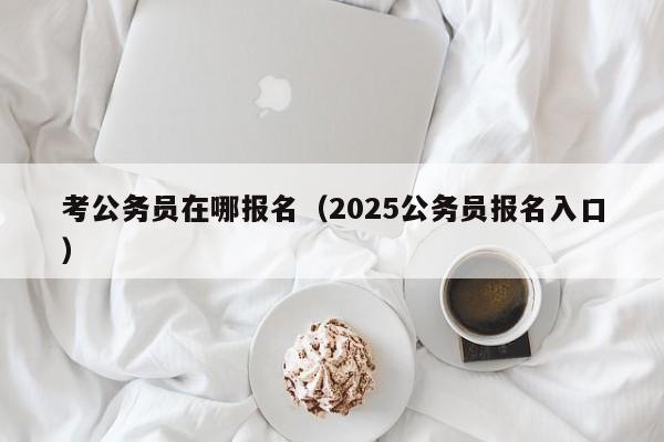 考公务员在哪报名(2025公务员报名入口)