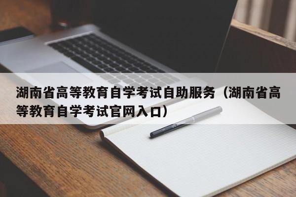 湖南省高等教育自学考试自助服务(湖南省高等教育自学考试官网入口)