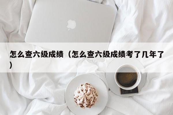 怎么查六级成绩(怎么查六级成绩考了几年了)