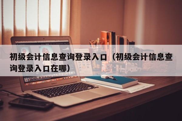 初级会计信息查询登录入口(初级会计信息查询登录入口在哪)