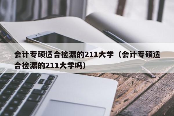 会计专硕适合捡漏的211大学(会计专硕适合捡漏的211大学吗)